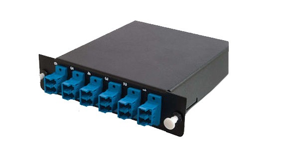 MTP/MPO Cassette Module 6 LC Duplex adapter Single mode-img-1